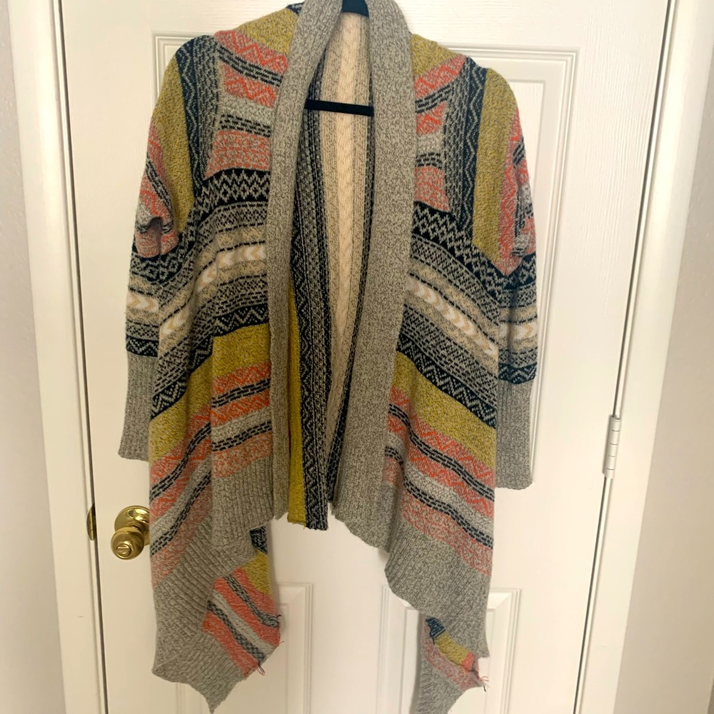 Multi color cardigan